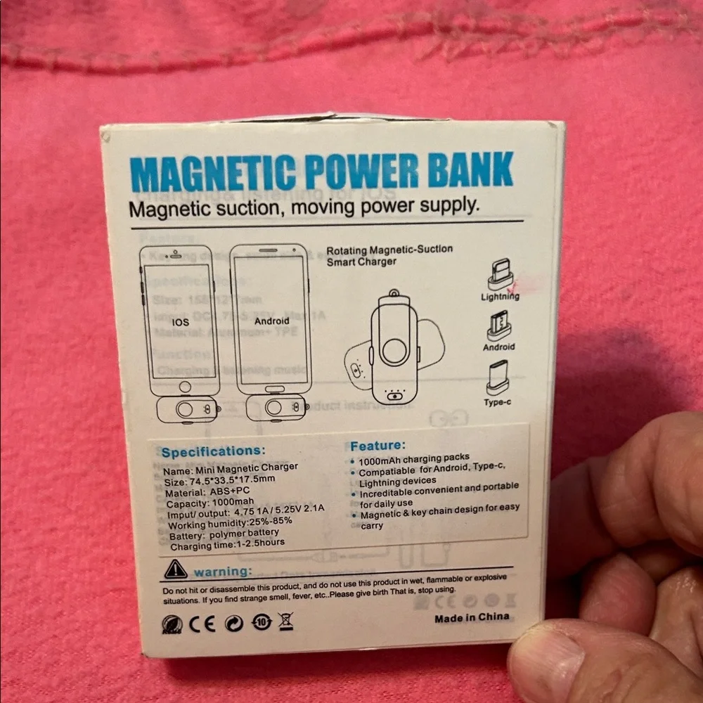 MAGNETIC POWER BANK IOS